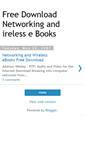 Mobile Screenshot of networkingandwirelessebooks.blogspot.com