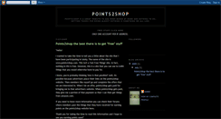 Desktop Screenshot of points2shopisreal.blogspot.com