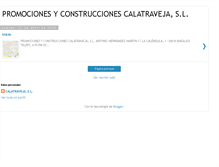 Tablet Screenshot of calatraveja.blogspot.com