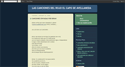 Desktop Screenshot of cancionesdelrojo.blogspot.com