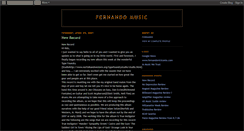 Desktop Screenshot of fernando-music.blogspot.com