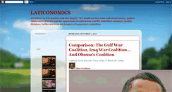 Desktop Screenshot of laticonomics.blogspot.com