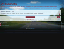 Tablet Screenshot of laticonomics.blogspot.com