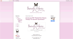 Desktop Screenshot of butterflyesthetics.blogspot.com