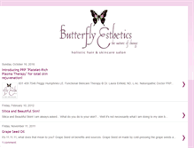 Tablet Screenshot of butterflyesthetics.blogspot.com