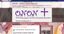 Desktop Screenshot of online-olasz.blogspot.com