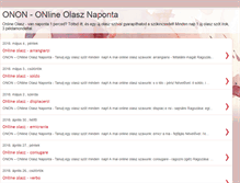 Tablet Screenshot of online-olasz.blogspot.com