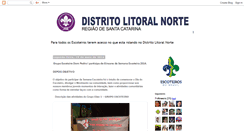 Desktop Screenshot of distritolitoralnortesc.blogspot.com