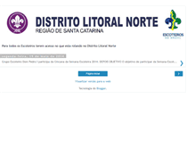 Tablet Screenshot of distritolitoralnortesc.blogspot.com