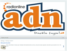 Tablet Screenshot of adeneradio.blogspot.com