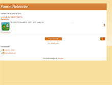 Tablet Screenshot of barriobelencito.blogspot.com