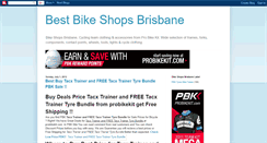 Desktop Screenshot of bikeshopsbrisbane.blogspot.com