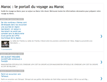 Tablet Screenshot of maroc-maghreb.blogspot.com