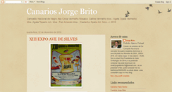 Desktop Screenshot of canariosjorgebrito.blogspot.com