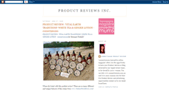 Desktop Screenshot of productreviewsinc.blogspot.com