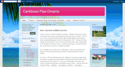 Desktop Screenshot of caribbeanpipedreams.blogspot.com