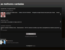 Tablet Screenshot of amor-asmelhorescantadas.blogspot.com
