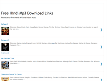 Tablet Screenshot of free-hindi-mp3.blogspot.com