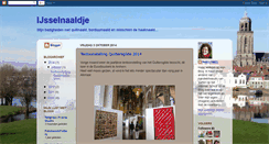 Desktop Screenshot of ijselnaaldje.blogspot.com
