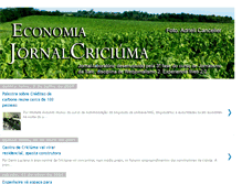 Tablet Screenshot of jornalcriciuma-economia.blogspot.com