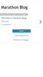 Mobile Screenshot of marathonbloggers.blogspot.com