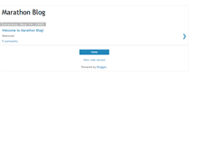 Tablet Screenshot of marathonbloggers.blogspot.com