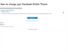 Tablet Screenshot of changefbtheme.blogspot.com