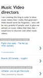 Mobile Screenshot of musicvideodirectors.blogspot.com