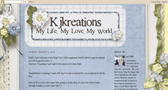 Desktop Screenshot of kjkreations.blogspot.com