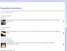 Tablet Screenshot of myexecutivesummary.blogspot.com