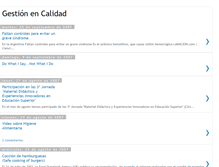 Tablet Screenshot of gestionencalidad.blogspot.com