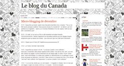Desktop Screenshot of leblogducanada.blogspot.com