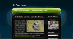 Desktop Screenshot of elotrojuan.blogspot.com