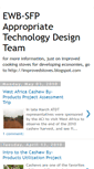 Mobile Screenshot of ewbappropriatetechnology4.blogspot.com