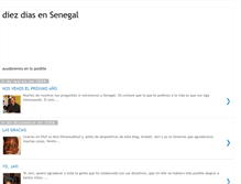 Tablet Screenshot of diezdiasensenegal.blogspot.com
