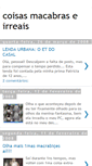 Mobile Screenshot of coisasmacabraseirreais.blogspot.com