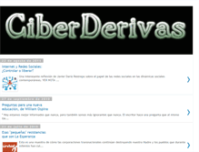 Tablet Screenshot of ciberderivas.blogspot.com