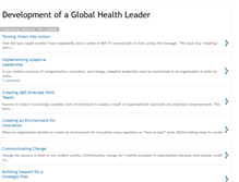 Tablet Screenshot of globalhealthleader.blogspot.com