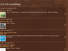 Tablet Screenshot of itisoneverything.blogspot.com