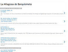 Tablet Screenshot of lamilagrosadebarquisimeto.blogspot.com