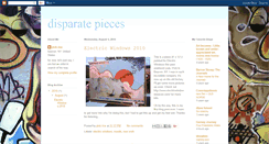 Desktop Screenshot of disparatepieces.blogspot.com