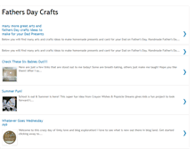 Tablet Screenshot of fathersday-crafts.blogspot.com