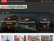 Tablet Screenshot of gaza-shipbuilding.blogspot.com