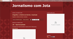 Desktop Screenshot of jornalismocomjota.blogspot.com