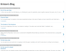 Tablet Screenshot of kristenmueller.blogspot.com