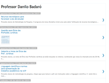 Tablet Screenshot of danilobadaro.blogspot.com