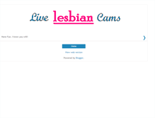 Tablet Screenshot of livelesbiancams.blogspot.com