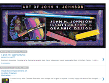 Tablet Screenshot of johnjohnsonillustrations.blogspot.com