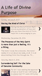 Mobile Screenshot of alifeofdivinepurpose.blogspot.com