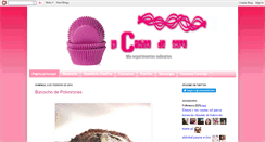 Desktop Screenshot of cocinadesara.blogspot.com